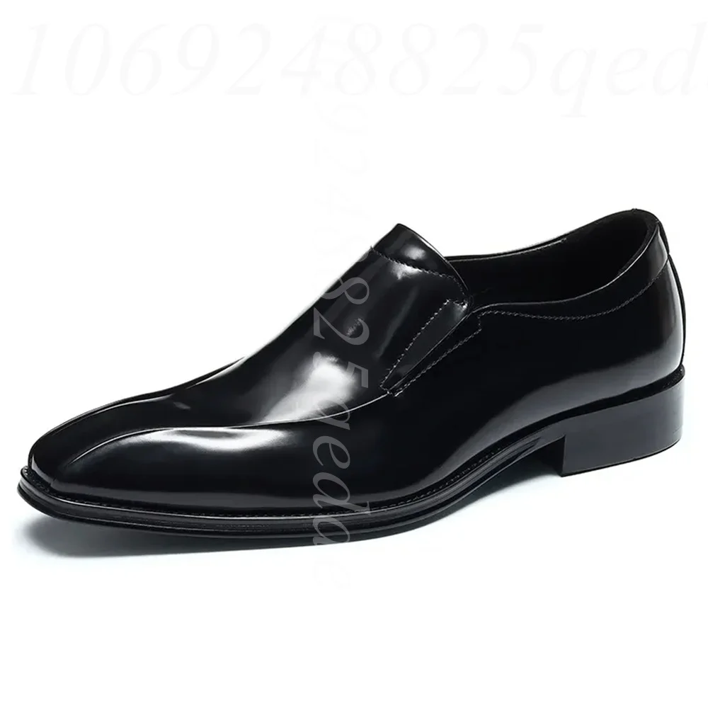 Men'S Formal Office Wear Shoes - Men's Handmade Vintage Lace-Up Oxfords, Retro