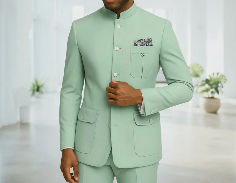 Men Formal Wear Office - Safari Men Suits Men Premium Light