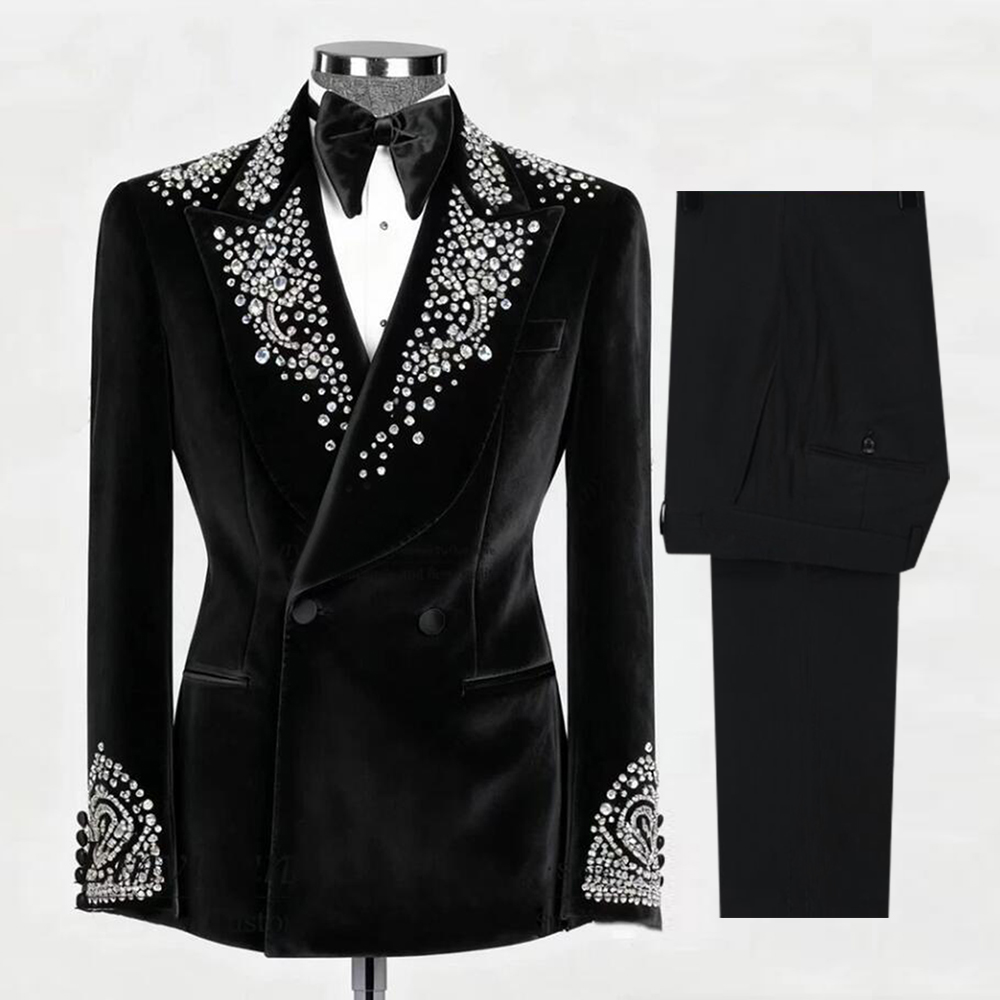 Men'S Formal Wear Attire - Luxury Suits Men 2 Piece Sets
