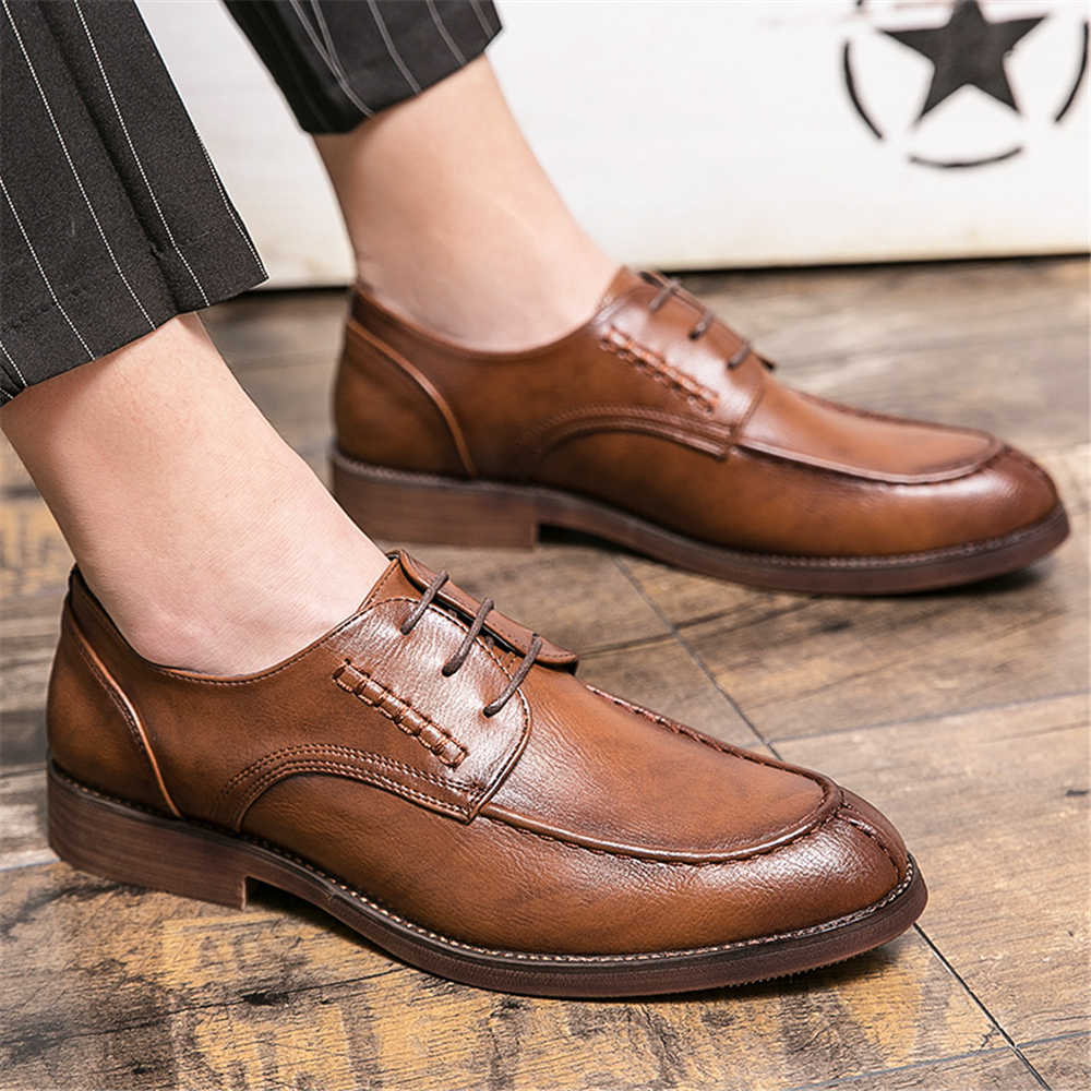 Men Formal Wear With Sneakers - Elegant Non-slip Large Size Men's Shoes