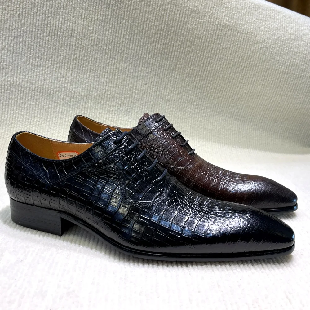 Italian Luxury Men's Pointed T - огляд і ціна Men'S Formal Office Wear Shoes
