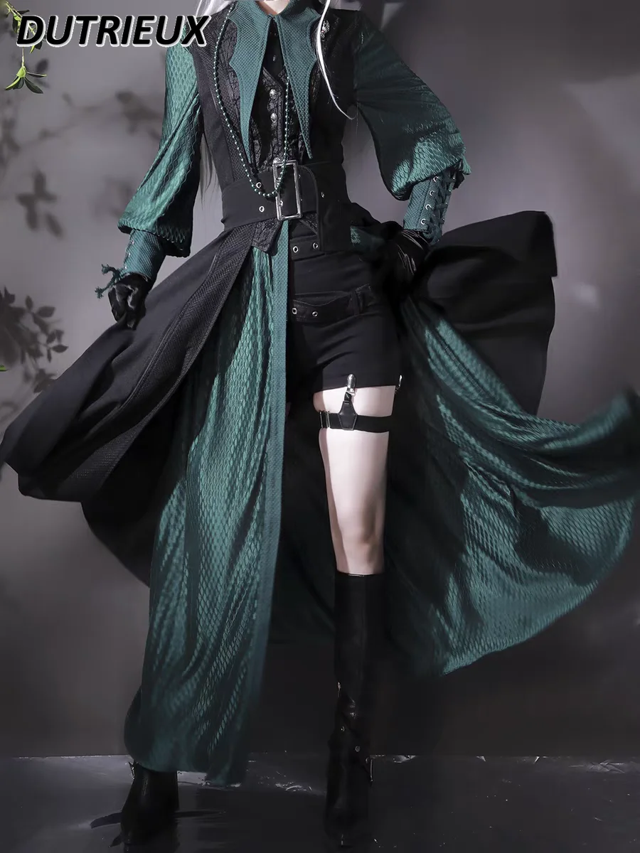 2026 Japanese Goth Lolita Long - огляд і ціна Slim Fit Suit Set