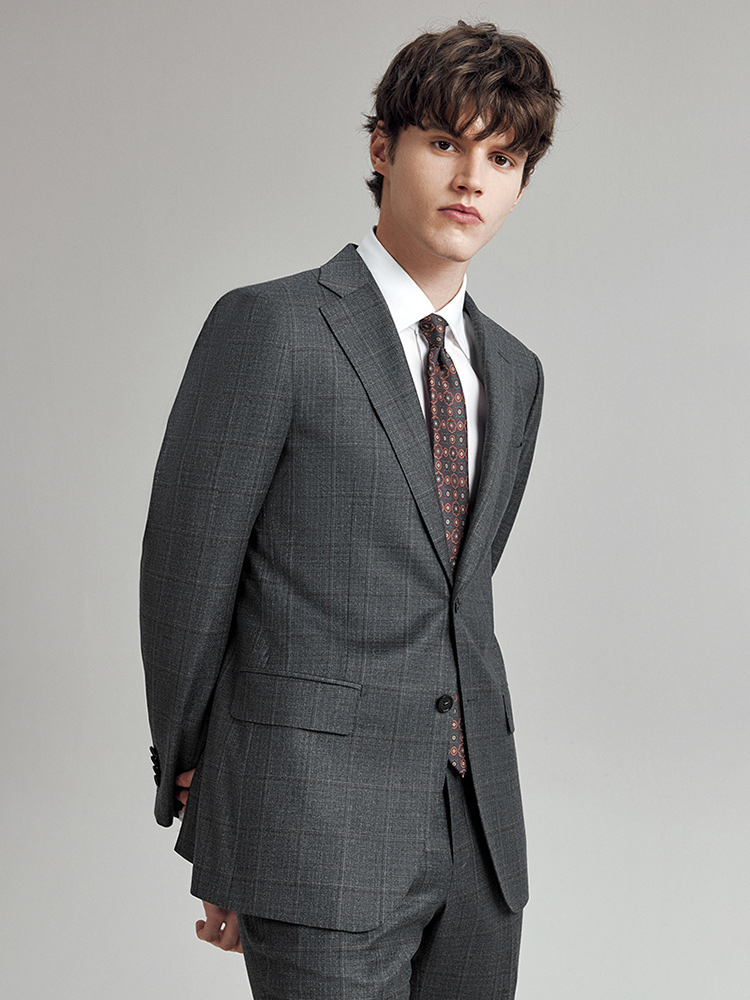 100% Wool Suits For Men Slim F - огляд і ціна Men Formal Wear Fashion