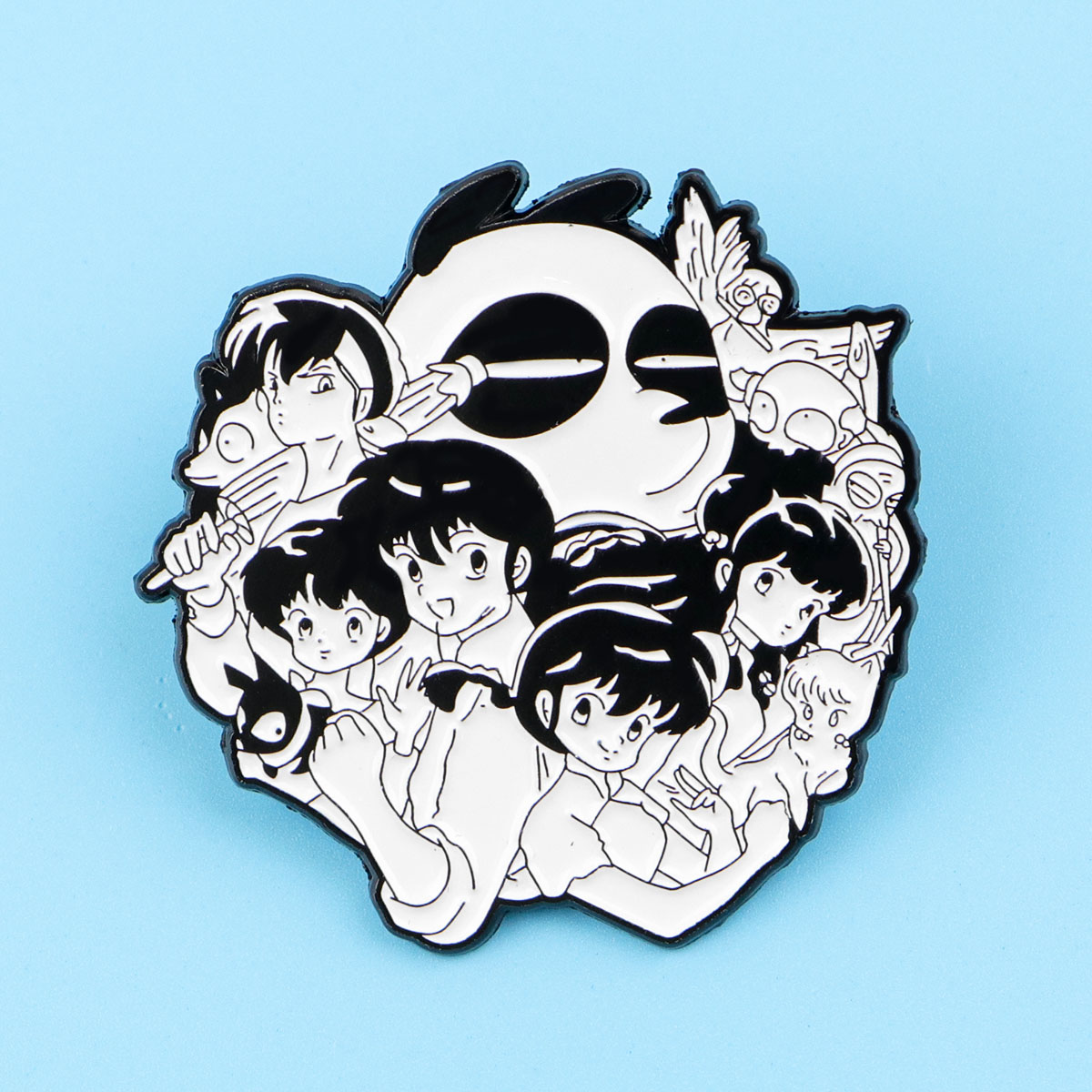 Cartoon Pigs Enamel Pin Brooch - огляд і ціна Tuxedo Lapel Pin