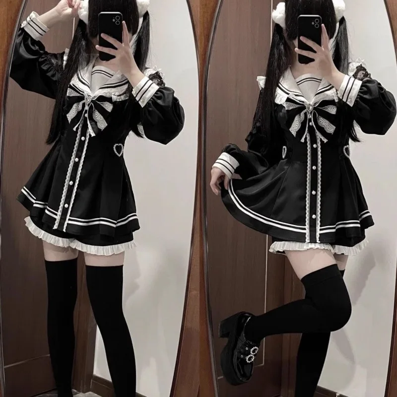 Girls Jirai Kei Cosplay Dress  - огляд і ціна Slim Fit Suit Set