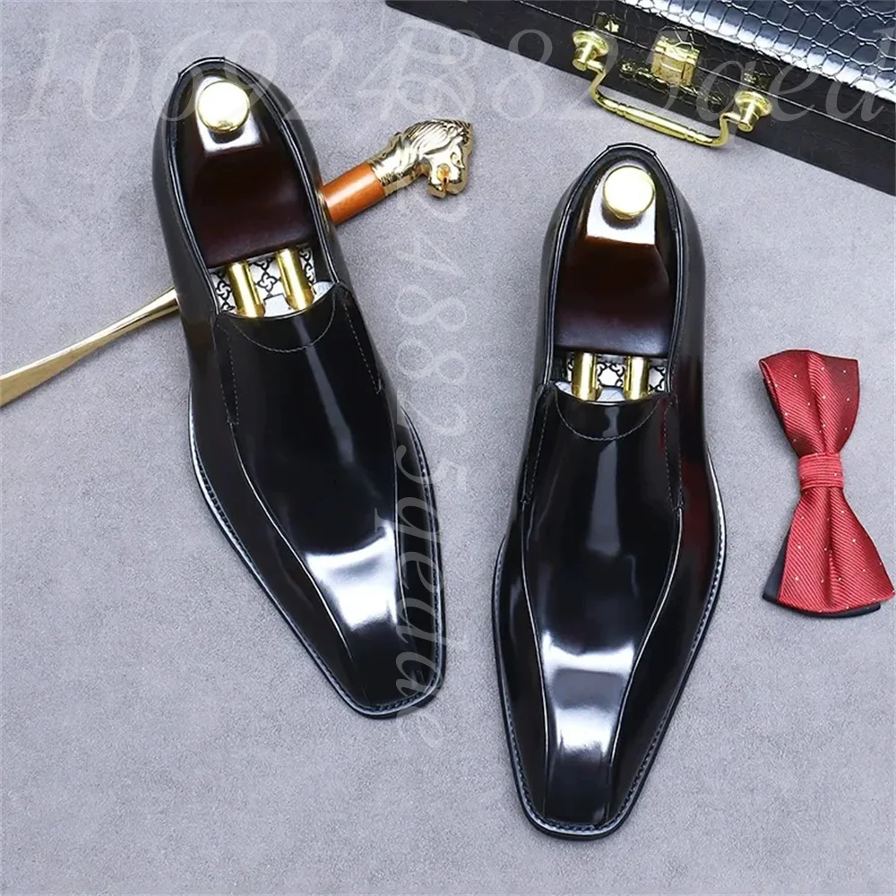 Men's Handmade Vintage Lace-Up - огляд і ціна Men'S Formal Office Wear Shoes