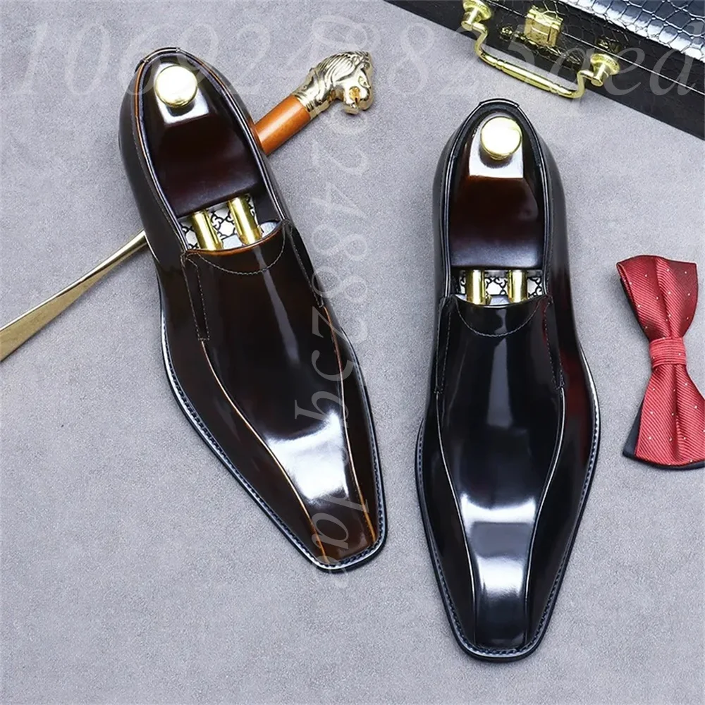 Men's Handmade Vintage Lace-Up - огляд і ціна Men'S Formal Office Wear Shoes
