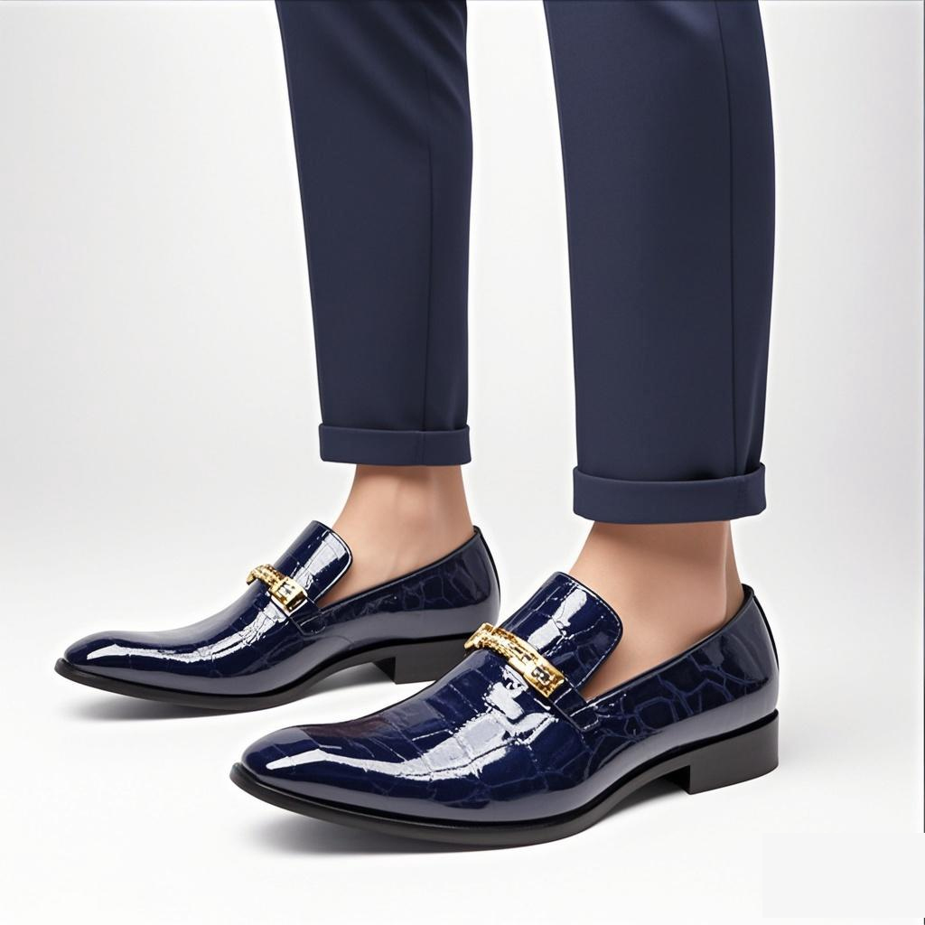 Spring and Autumn Crocodile li - огляд і ціна Men Formal Wear Online