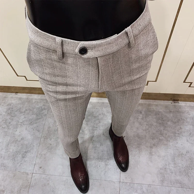 Autumn Winter Thickened Woolen - огляд і ціна Men Formal Wear Office