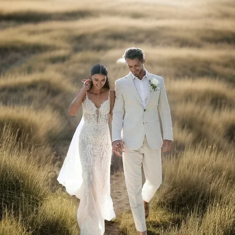 Linen Wedding Tuxedo For Men S - огляд і ціна Men'S Formal Wear Attire