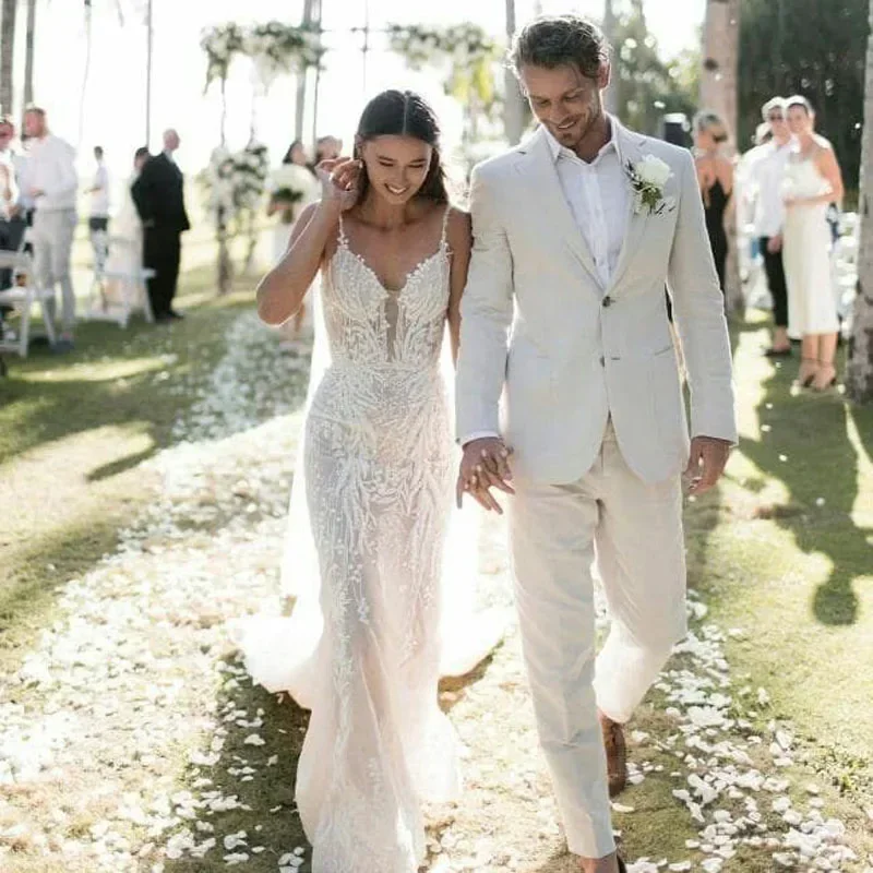 Linen Wedding Tuxedo For Men S - огляд і ціна Men'S Formal Wear Attire