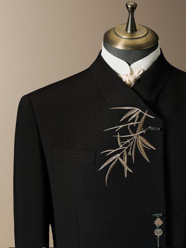 New Chinese Style Wedding Suit - огляд і ціна Men Formal Wear Online