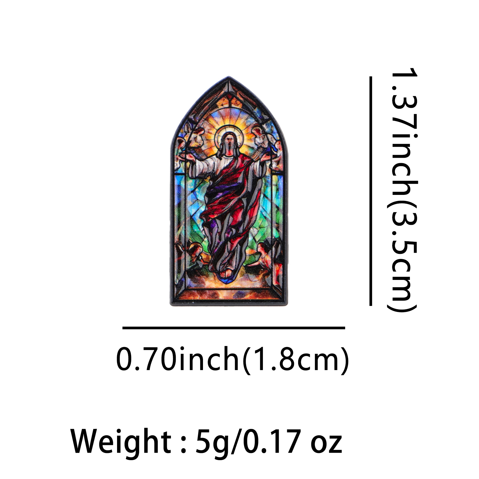 Virgin Mary Jesus Vintage Lape - огляд і ціна Tuxedo Lapel Pin