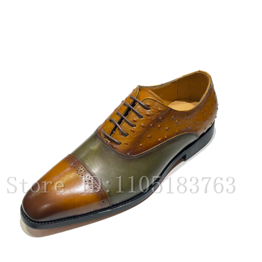 Men's Genuine Leather Formal D - огляд і ціна Men'S Formal Office Wear Shoes